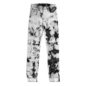 NWT Black Orchid Tie-Dye Black White Miranda Off-Step High-Rise Skinny Jeans- 26